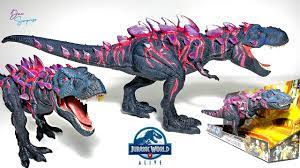 NEW MORTEM REX! Jurassic World Alive Custom Tyrannosaurus Rex and Jurassic  Park T-Rex Collection! - YouTube