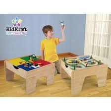 Kidkraft 2 In 1 Lego Compatible Train Activity Table Activity Table Kidkraft Train Activity Table