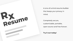 open source resume builder