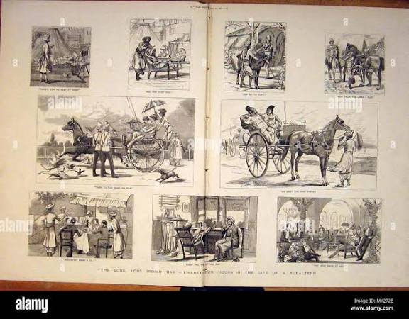 India british 19th century hi-res stock photography and images - Alamy