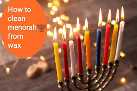 How To Clean Menorah From Wax In 2020 Hanukkah Scented Candles Aromatherapy Candle Making Kit