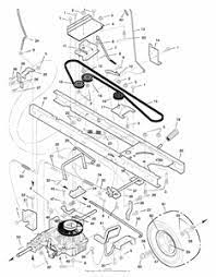 Murray lawn tractors use two types of rubber belts: Solved 12 Hp Riding Mower Diagram For Drive Belt Fixya