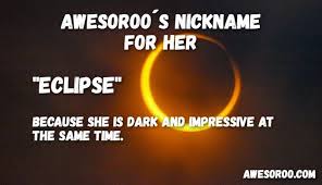 Apodo De Eclipse Cute Nicknames For Girls Pet Names For Girls Flirting Quotes