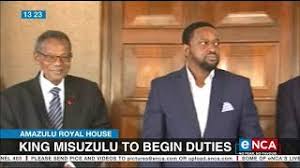 He is the oldest surviving son of king goodwill zwelithini kabhekuzulu and his great wife, queen mantfombi dlamini.king misuzulu became heir presumptive after the death of his father on 12 march 2021. Amazulu Royal House King Misuzulu To Begin Duties Youtube