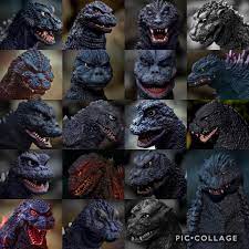 The Many Faces Of Godzilla Godzilla Franchise Godzilla Godzilla Vs