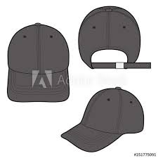 Baseball Cap Fashion Flat Vector Illustration Mockup Design Buy This Stock Vector And Explore Similar Vecto Baseball Caps Fashion Fashion Flats Mockup Design