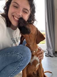 We adopted a Rhodesian Ridgback puppy (+-11 weeks) and 70% of the day, she  is an angel.. yet at some point, she goed a little crazy and starts biting  everything she can't