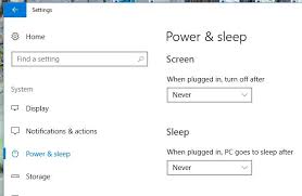 It happens even if i'm actively using my computer. Computer Sleeps Even Though Power Settings Set To Never Microsoft Community