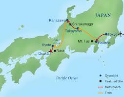 Gtenba sta.～ gotenba trail mt．fuji new 5th sta．～ mizugazuka park. Jungle Maps Map Of Japan With Mt Fuji