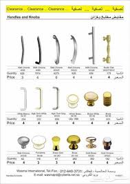 مقابض مطابخ وخزائن