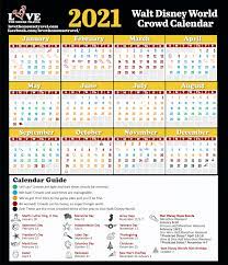 Download the universal orlando crowd calendar here. 2021 Walt Disney World Crowd Calendar Love The Mouse Travel
