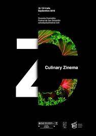 Poster By Xavier Esclusa Trias Finalist In The Culinary Zinema Categorythe San Sebas Graphic Design Posters Minimalist Poster Design Graphic Design Inspiration