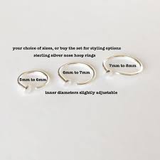 Small Nose Ring Hoop, 5Mm-6Mm 6Mm-7Mm 7Mm-8Mm, 22 Gauge Adjustable Nose  Ring Hoop, Stud Nose Hoop, Nose Ring Gold 22G, 22G Open Gold Nose - Etsy  Australia