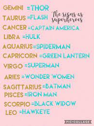 Click through to check out our fantasy zodiac picks, and let us know in the comments if. I Wish I Got Black Widow But Captain America Was My Second Choice Anyway Zodiac Sign Traits Aries Zodiac Facts Zodiac Signs Horoscope