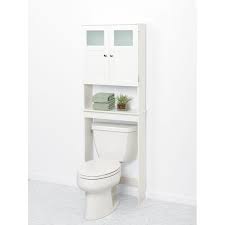 Upgrade your home storage while adding classic decor with the wooden wall cabinet with 2 doors. Zenna Home Over The Toilet Bathroom Storage Spacesaver With 2 Door Cabinet And Glass Windows White Walmart Com Walmart Com