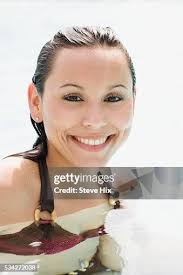 Woman In Swimming Pool High-Res Stock Photo