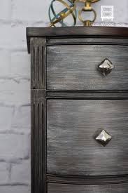 Metallic Paint And Metal Effects Patinas Help Transform A Tired Desk Beautiful Project By The Wood Sp Metallic Painted Furniture Desk Makeover Redo Furniture