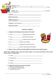 Controle Apprendre Le Francais Enseignement Du Francais Grammaire Francaise Exercices