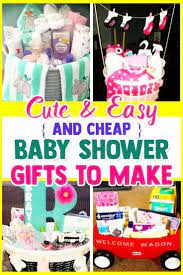 Baby Shower Gift Ideas Diy Baby Shower Gifts 28 Cheap Unique Baby Shower Gifts To Make Or Buy In 2021 Cheap Baby Shower Gifts Diy Baby Shower Gifts Baby