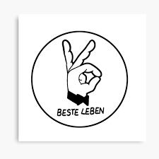 Nun ist wieder alles anders: Leinwanddrucke Raf Camora Redbubble