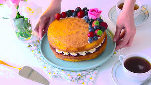 Recette Du Victoria Sponge Cake Cake Design D Anne Sophie Youtube