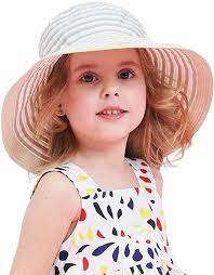 Amazon Com Connectyle Kids Large Brim Sun Protection Hat Foldable Beach Sun Hats For Girls Clothing Sun Protection Hat Toddler Sun Hat Sun Hats