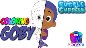 Check spelling or type a new query. Bubble Guppies Goby Coloring Page Nickelodeon Nick Jr Coloring Book For Kids To Learn Colors Youtube