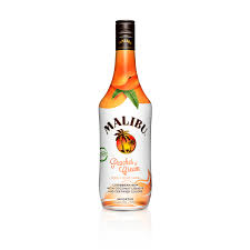 Malibu Rum Peaches N Cream 750ml Gaba