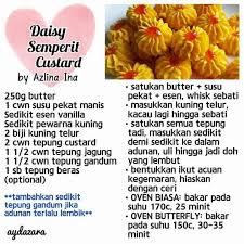 Semperit Custard Cookie Recipes Indonesian Cookies Recipe Resepi Cookies