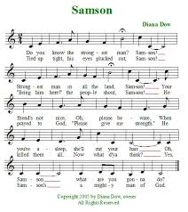 Samson Bible Songs And More Bible Songs Bible Songs For Kids Bible Class Songs