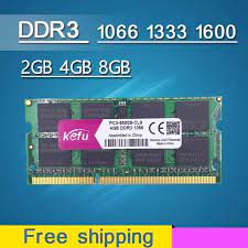 Vente Ram Ddr3 4 Gb 8 Gb 2 Gb 1066 1333 1600 1066 Mhz 1333 Mhz 1600 Mhz Ddr3l Ddr3 4 Gb 8 Gb Sodimm Sdram Memoire Memor Notebook Laptop Computer Components Ram