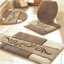 Brown Bathroom Rug Sets It Is The Desire Of Each And Every Homeowner To Make Her Or His Bathro Bathroom Rug Sets Decorative Bath Rugs Patterned Bathroom Rugs