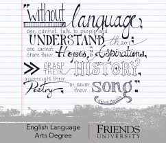 Visit Www Friends Edu Academics English Education For More Information On Our English Language Arts Degre Degree Quotes Education English English Language Arts