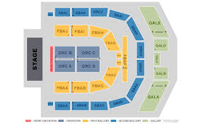 Proper Robinson Center Music Hall Seating Chart Concert 2019