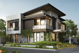 The best single story modern house floor plans. 25 Tropis Modern Ideas House Designs Exterior Facade House House Exterior