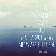 Image result for ship in the harbor is safe