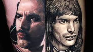 Freddie mercury and queen in pictures. Bohemian Rhapsody Queen Tattoos For The Rock Star Within Tattoodo
