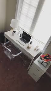 Sturdy and lots of storage for gaming consoles, dvds, apple tv, etc. Besta Burs Desk High Gloss White 471 4x153 4 120x40 Cm Ikea Small Workspace High Gloss White Home Office Gym