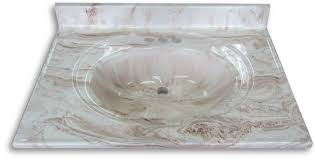cultured marble vanity top caramello