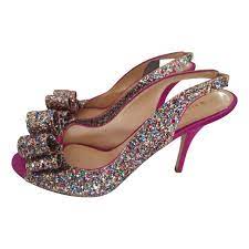 Glitter Heels Kate Spade Multicolour Size 9 Us In Glitter 11288746