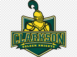 Clarkson university and its department of athletics & recreation today officially unveiled a bold, revitalized visual identity for its golden knight mascot and athletic programs. Mascot Logo Clarkson University Clarkson Golden Knights Mens Ice Hockey Clarkson Golden Knights Mens Basketball Clarkson Golden Knights Womens Basketball Clarkson Avenue Athletics Green Clarkson University Clarkson Golden Knights Mens Ice Hockey