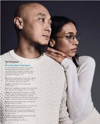 Bee and I are yin and yang. I'm creative, and he's very good at marketing  and business.”