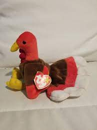 Rare Gobbles Ty Beanie Baby With Errors Etsy