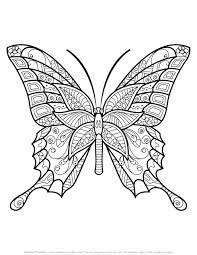 The spruce / kelly miller halloween coloring pages can be fun for younger kids, older kids, and even adults. Butterfly Mandala Pattern Coloring Page Rainbow Printables