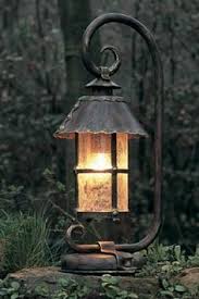 Lampe Verre Antique Acier Patine Bras De Suspension Grille De Protection Faroles Decorativos Decoracion En Hierro Lampara Linterna