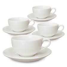 The original box was damaged and one cup was broken. Ceramic White Porcelain Cup Saucer Set Rs 340 Set Kk Bhandari Id 19145564762