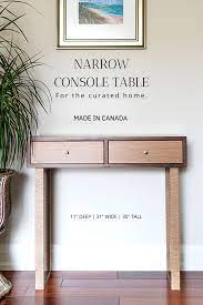 Entryway Console Table With Drawers Narrow Table Modern Hallway Console Narrow Console Table Entryway Console Table French Country Decorating