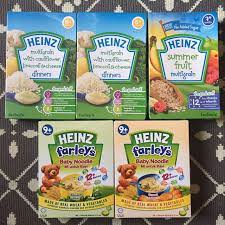 Heinz Baby Food Assorted Babies Kids Nursing Feeding Weaning Toddler Feeding On Carousell