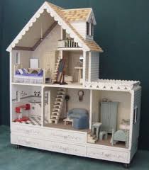 Country Barbie Wooden Dollhouse Kit Maison Barbie Maison En Carton Maison