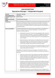 Post on job boards for free. Job Description Operations Manager